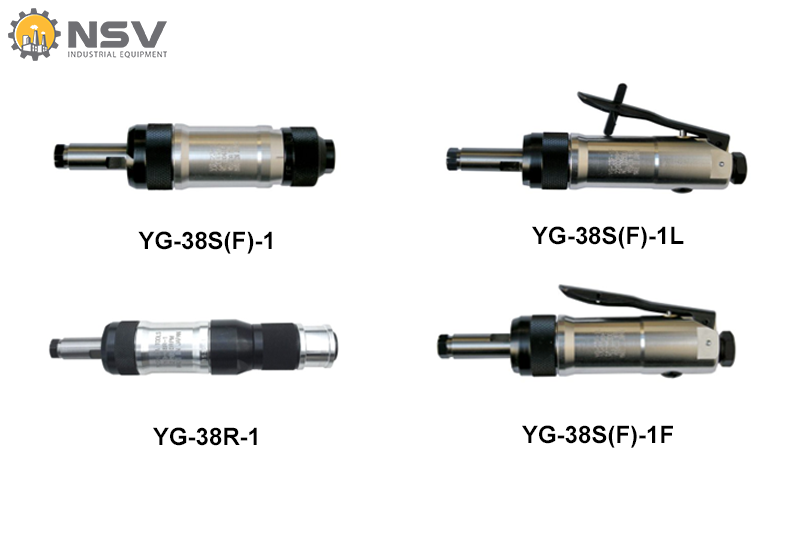 Hình ảnh các loại máy mài thẳng chuôi 6mm cán ngắn Yoshida Nhật Bản