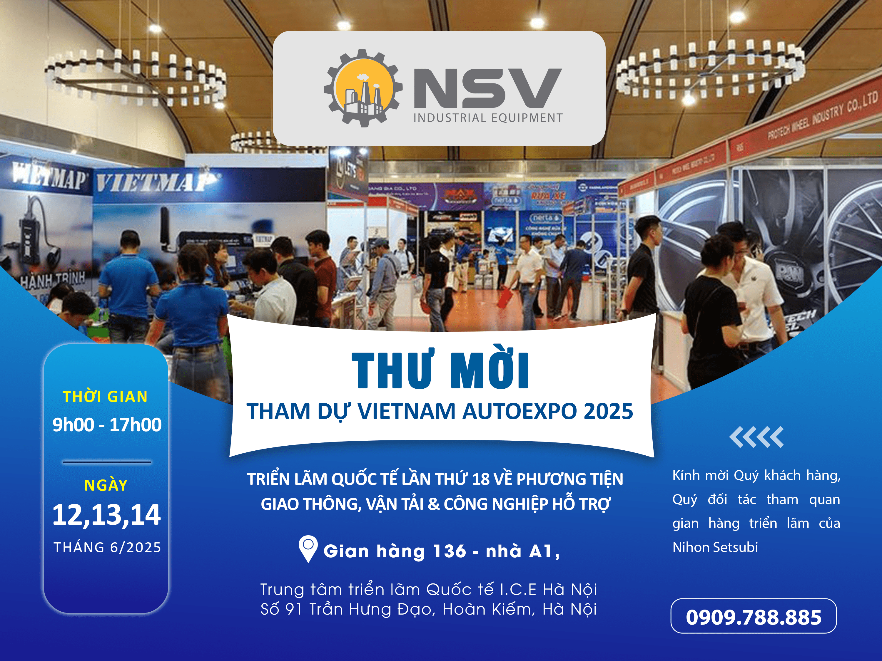 THƯ MỜI THAM DỰ VIETNAM AUTOEXPO 2025