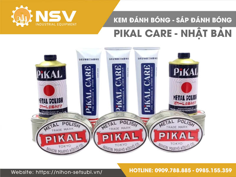 Phân biệt sáp đánh bóng PIKAL CARE thật - giả trên thị trường