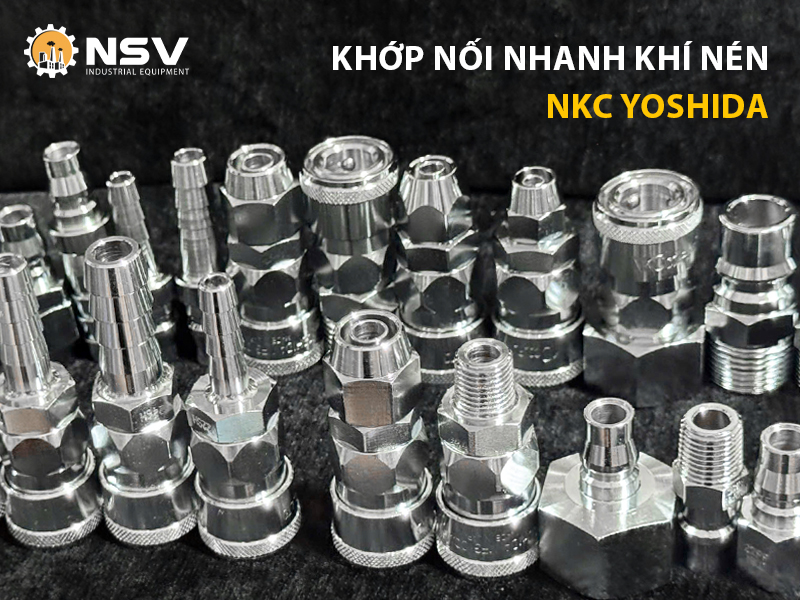 Tìm hiểu về khớp nối nhanh khí nén: Cấu tạo, nguyên lý hoạt động và ứng dụng trong công nghiệp