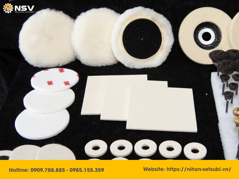 Mua đĩa nỉ lông cừu đánh bóng chính hãng, giá tốt tại Nihon Setsubi