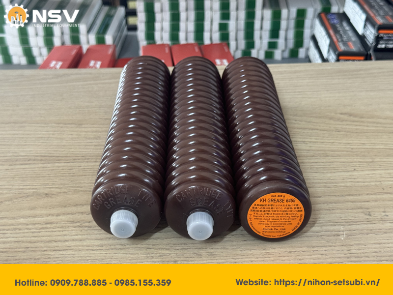 Tại sao mỡ chịu nhiệt KH GREASE 6459 - SODICK là lựa chọn số 1 của kỹ sư Nhật bản