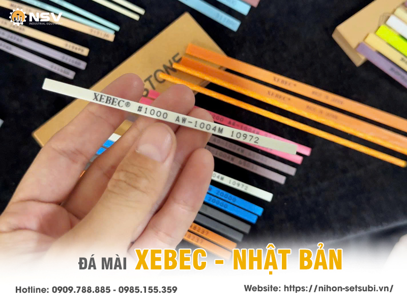 Hướng dẫn sử dụng đá mài Xebec đúng cách, an toàn và tối ưu hiệu quả
