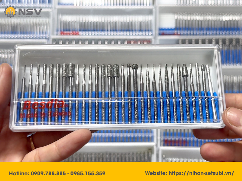 Đầu mài kim cương Besdia là gì? Ưu điểm và ứng dụng trong gia công khuôn mẫu
