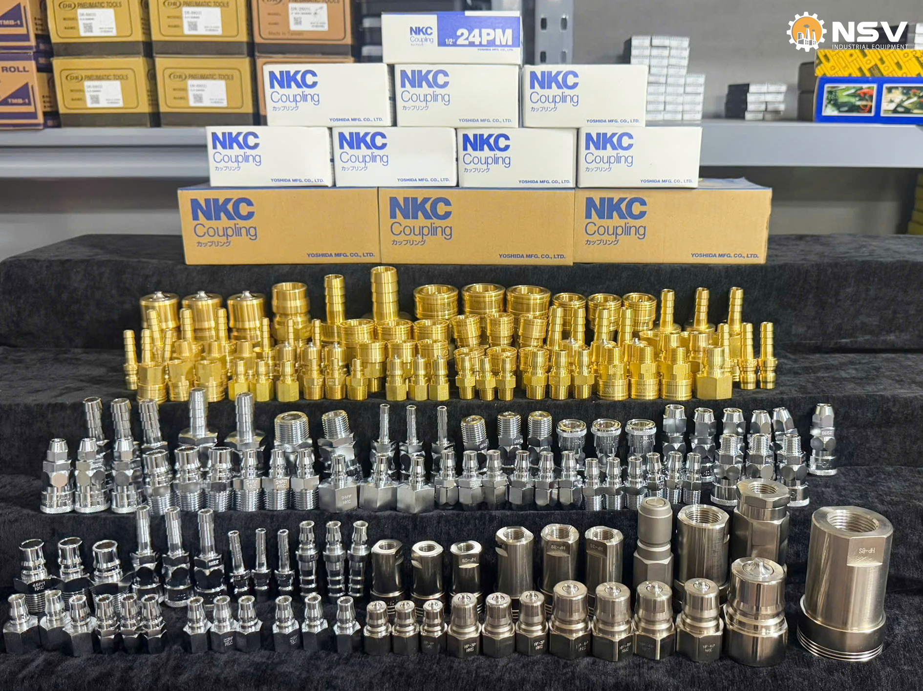 Các loại khớp nối nhanh thủy lực phổ biến nhất hiện nay