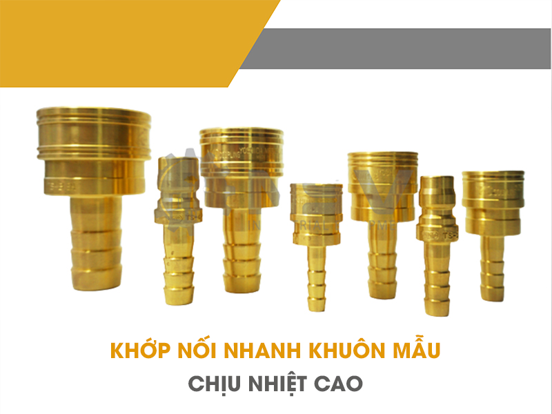 Các loại khớp nối nhanh khuôn mẫu chịu nhiệt cao
