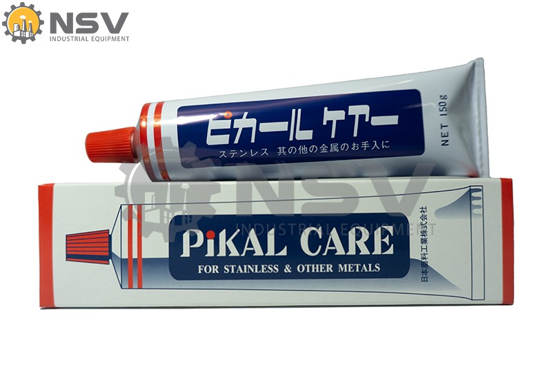 Hình ảnh kem đánh bóng Pikal Care với công thức chuyên biệt cho chất liệu inox và thép sau nhiệt (khuôn mẫu)