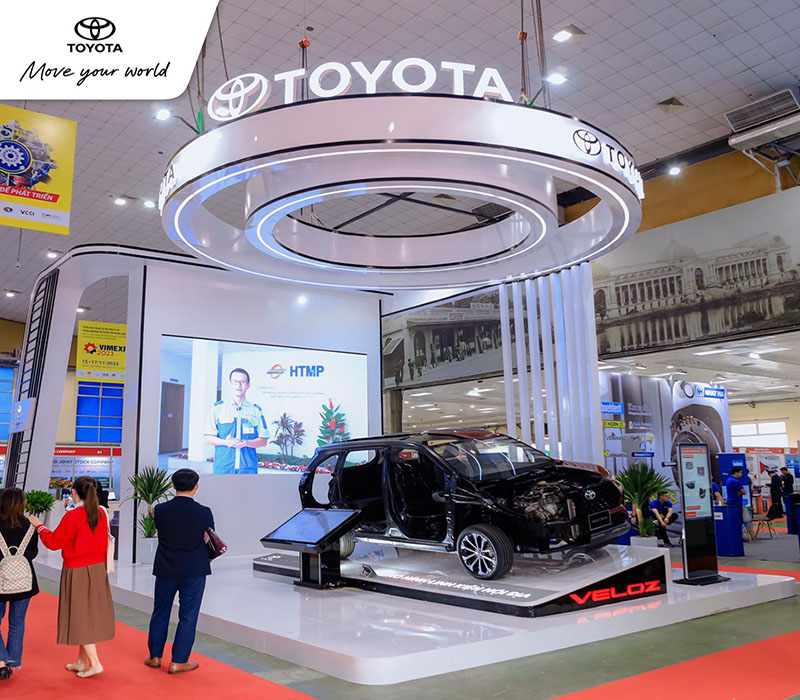 Triển lãm quy tụ tập đoàn sản xuất ô tô hàng đầu thế giới Toyota